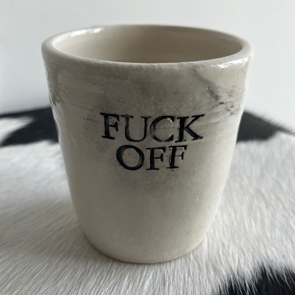 F@$k Off Ceramic Tumbler